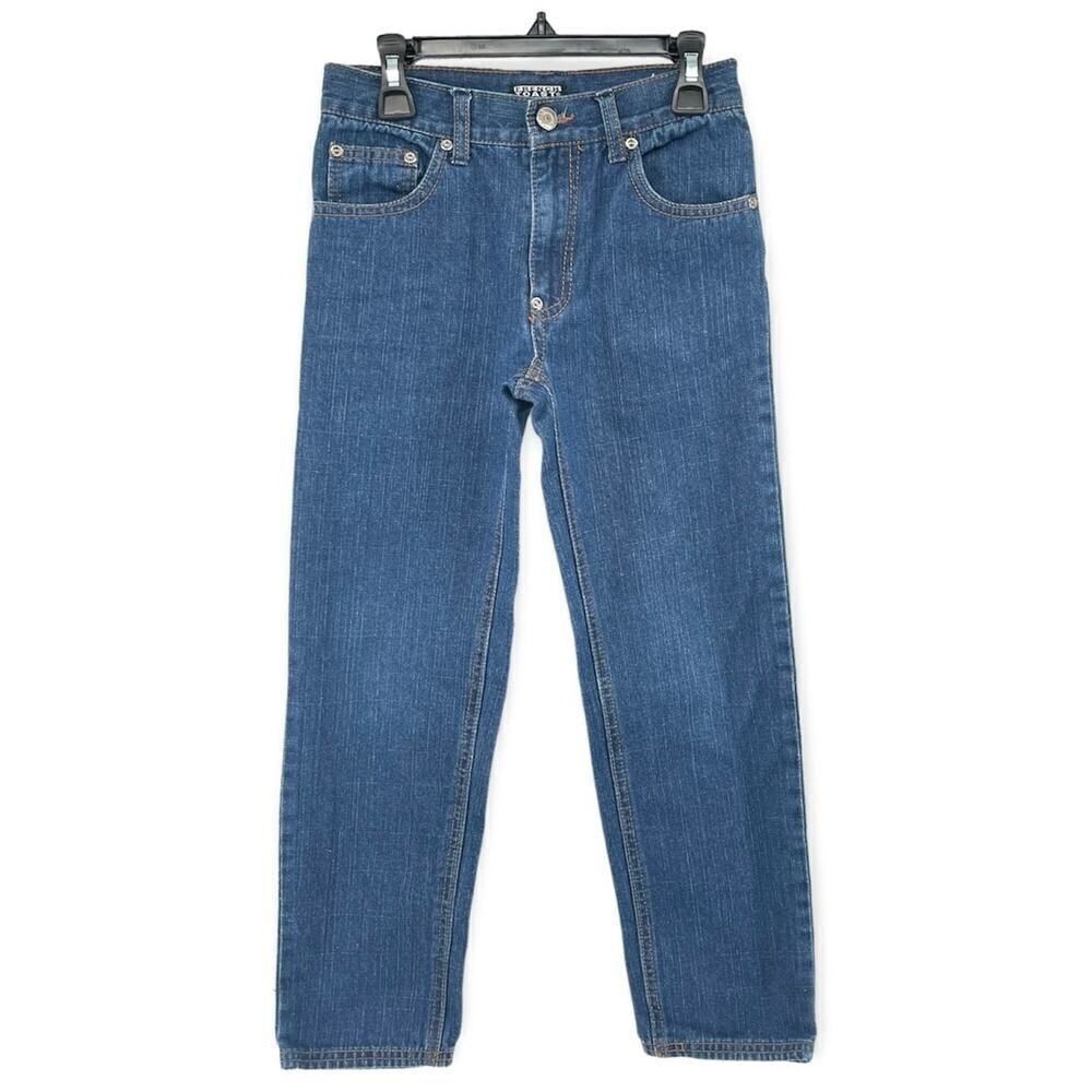 French Toast Denim Boy’s Straight Leg Dark Wash Jeans Size 8